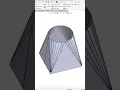 Learn to Build a Lofted Sheet Metal Model in SolidWorks in just a few seconds Lofted Bends