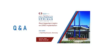 EACTAIC Fellowship Seminars Episode 3 QA Take Home Message V Von Dossow M El Tahan Faculty 