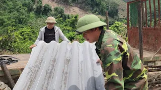 the young soldiers journey to build a house transporting materials