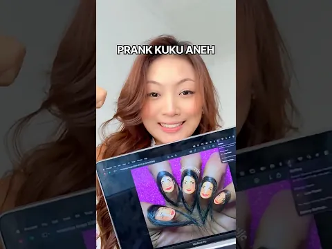 PRANK BIKIN KUKU JELEK 💅🏼😭😭#liburanseru #prank #makeup #nailart