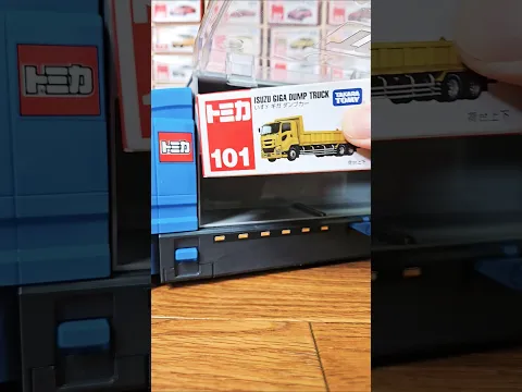 Satisfying Unboxing & Convoy Storage 🚛📦✨ Dump Truck & Fire Engine l Toy Cars Tomica