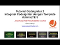 Tutorial Codeigniter 2 Integrasi Codeigniter dengan Template AdminLTE 3