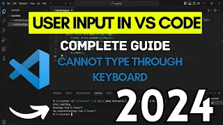 VS Code Not Taking Input User Input in VS Code with Code Runner