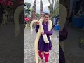 Masti time with Python in Bali Indonesia Shorts