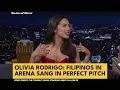 Olivia Rodrigo Filipinos in Arena Sang in Perfect Pitch