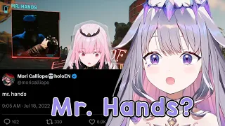 Mr Hands has piqued Biboo s curiosity