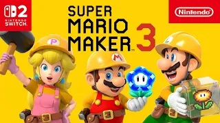 Super Mario Maker 3 - Announcement Trailer