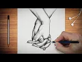 How To Draw Two Hands Holding Each Other Drawing couple holding hands drawing