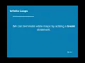 AP CSA 4 1 while loops
