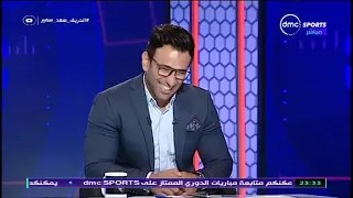 الحريف إقتحام الكابتن محمد بركات للاستديو و هزاره مع سعد سمير و ابراهيم فايق 
