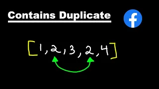 Espanol Contains Duplicate - Leetcode 217