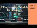 C programming Tutorial for Beginners - 4