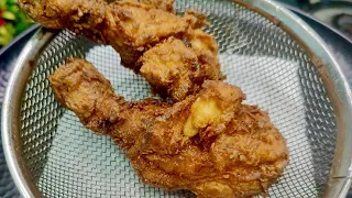 Extra Crispy KFC Style Chicken Fry Secret Recipe