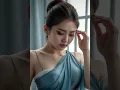 Lagu Elegant Blue Dress, Korean Model AI lookbook #koreaboo #kpop models