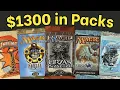 Opening Dozens of  Vintage MTG Packs