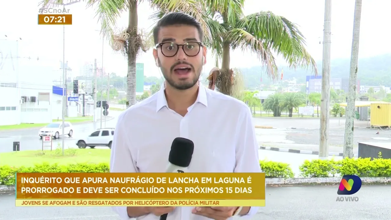 Inquérito que apura naufrágio de lancha em Laguna é prorrogado e será concluído nos próximos 15 dias