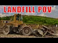 Download Lagu Crushing GARBAGE at the Landfill | Trash Compactor POV