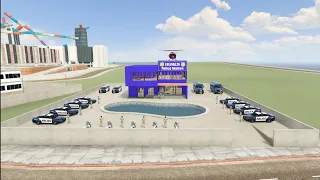 😱 Franklin Open New Police Station ⛽ - IBD3D