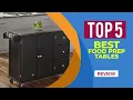Top 5 Best Food Prep Tables of 2025 Reviews Stainless Steel Kitchen Work Tables