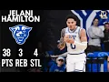 Jelani Hamilton finish the game with 38 PTS earning his new career high vs Arkansas State