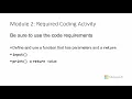 Required Code Description - Introduction to Python Absolute Beginner Module 2 8