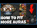 POE 3 19 How to Fit More Auras and Fix Your Mana Cost Mana Reservation Cost Guide