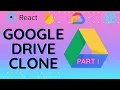 Build Google Drive Clone using REACT Upload File on Cloud User Authentication using Firebase