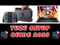 YUZU FULL SETUP GUIDE 2023 NINTENDO SWITCH EMULATOR PC SETUP