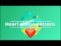 How to make Heart shape pattern using JAVA AREEB AK