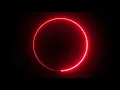 Motion Made - Royalty Free lights in circle frame Loop animated background