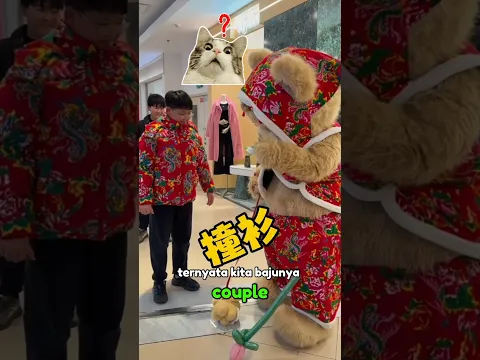 Funny Dubbing:Kok sama⁉️beruang pakai baju couple #shorts #sakura # #minecraft #funny