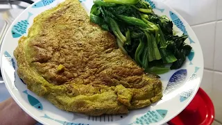 Easy Artichoke Omelette ไข่เจียวอาร์ติโช้ค เมนูสำหรับคนกลัวอ้วน