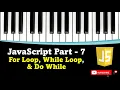 Part - 7 Loop Statement