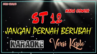 Download JANGAN PERNAH BERUBAH - ST 12 || KARAOKE VERSI DANGDUT KOPLO MP3