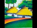 Lagu Village drawing easy #art #drawing #painting