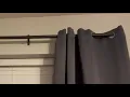 Zeerobee Curtain Rods for Windows 32 to 72 1 Inch Industrial Curtain Rod Review
