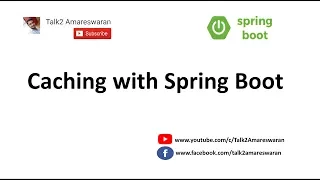 Caching data with Spring Boot Cacheable CacheEvict