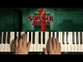 Stranger Things 4 - Official Trailer Theme (Piano Tutorial Lesson)