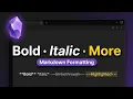 How to Bold and Italic Text in Obsidian 2026 Quick Easy