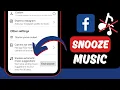 How to Snooze Automatic Music Suggestions when Adding a Facebook Story