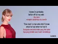 Taylor Swift - Better Man (Taylor’s Version) | Lirik Terjemahan