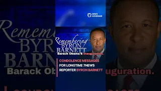Byron Barnett Condolence messages for longtime 7NEWS reporter Byron Barnett