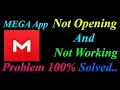 How to Fix MEGA App Not Opening Loading Not Working Problem in Android Phone