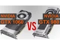 NVIDIA GTX 1060 vs GTX 980