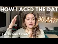 Getting a 98th percentile DAT SCORE - breakdown tips discount code