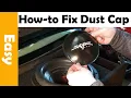How-to Repair Subwoofer Speaker Dust Cap