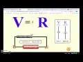 Watch First PhET Discovering Ohm s Law