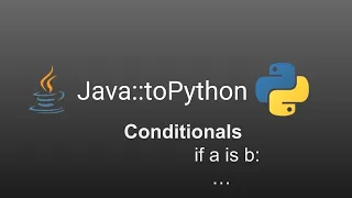 Python Conditionals in 2 minutes if is in match-case