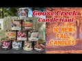 Goose Creek Candle Haul - 10 New Fall Candles