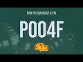 How to Diagnose and Fix P004F Engine Code - OBD II Trouble Code Explain